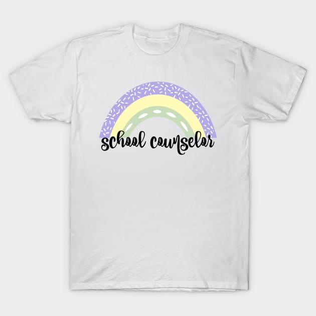 School Counselor T-Shirt by stickersbycare